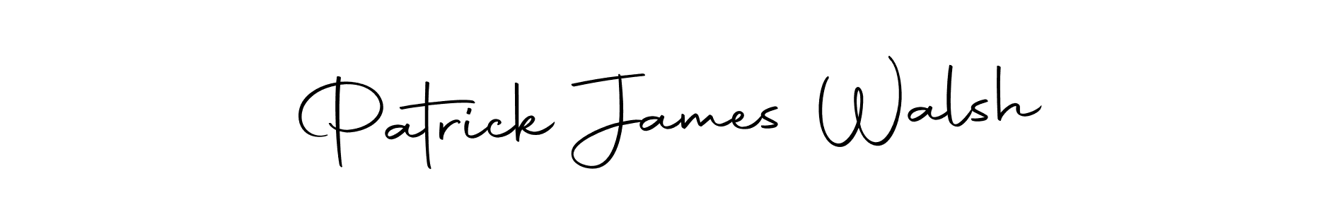 This is the best signature style for the Patrick James Walsh name. Also you like these signature font (Autography-DOLnW). Mix name signature. Patrick James Walsh signature style 10 images and pictures png