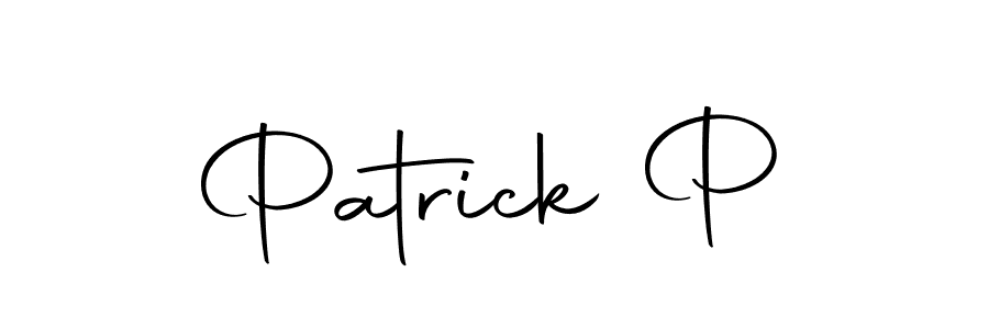 Make a beautiful signature design for name Patrick P. Use this online signature maker to create a handwritten signature for free. Patrick P signature style 10 images and pictures png
