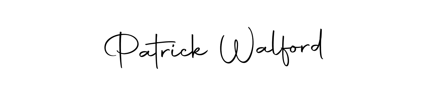 Make a beautiful signature design for name Patrick Walford. Use this online signature maker to create a handwritten signature for free. Patrick Walford signature style 10 images and pictures png