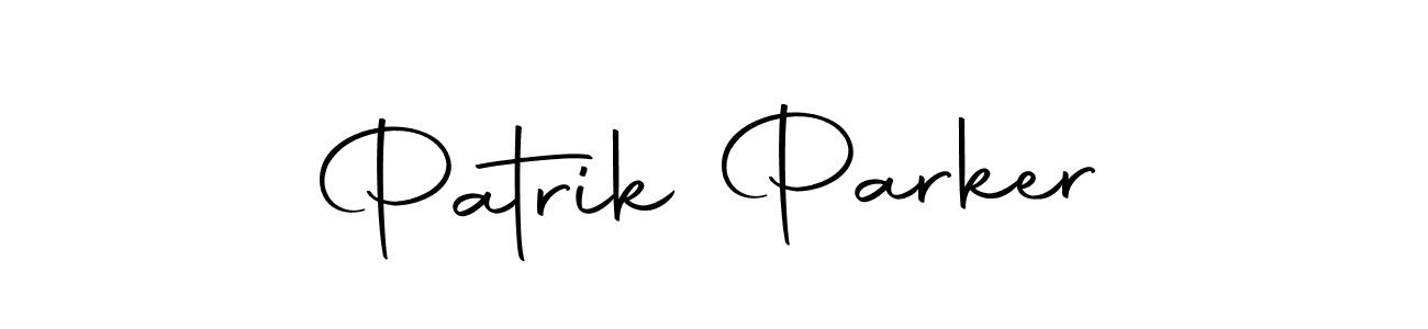 Design your own signature with our free online signature maker. With this signature software, you can create a handwritten (Autography-DOLnW) signature for name Patrik Parker. Patrik Parker signature style 10 images and pictures png