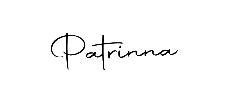 How to make Patrinna name signature. Use Autography-DOLnW style for creating short signs online. This is the latest handwritten sign. Patrinna signature style 10 images and pictures png