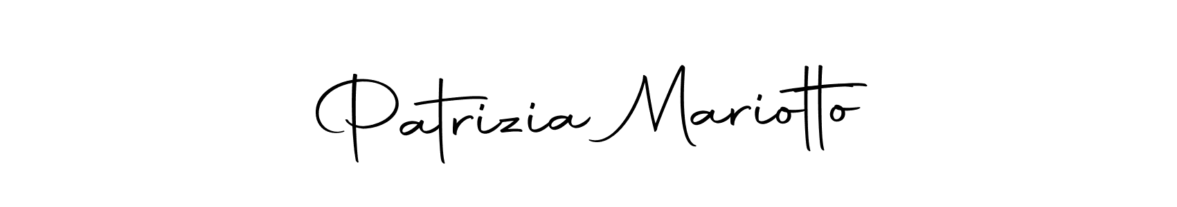 Make a beautiful signature design for name Patrizia Mariotto. Use this online signature maker to create a handwritten signature for free. Patrizia Mariotto signature style 10 images and pictures png