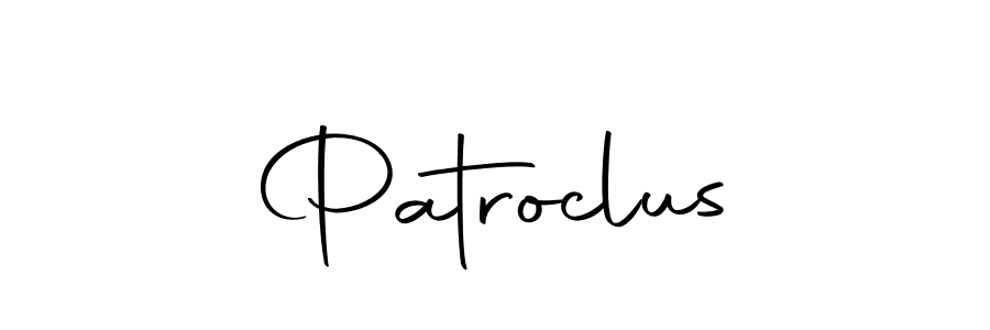 It looks lik you need a new signature style for name Patroclus. Design unique handwritten (Autography-DOLnW) signature with our free signature maker in just a few clicks. Patroclus signature style 10 images and pictures png