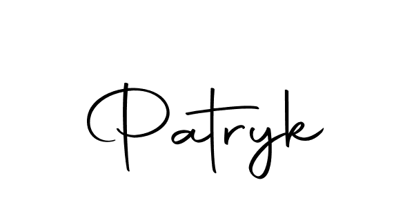 You should practise on your own different ways (Autography-DOLnW) to write your name (Patryk) in signature. don't let someone else do it for you. Patryk signature style 10 images and pictures png