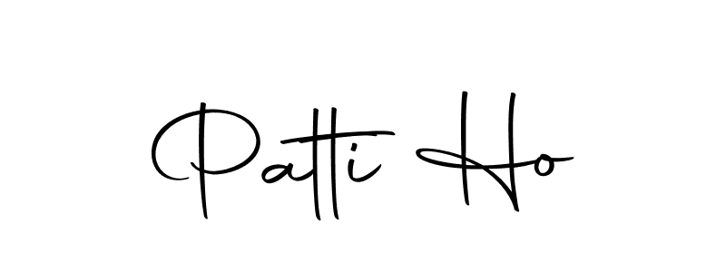 Similarly Autography-DOLnW is the best handwritten signature design. Signature creator online .You can use it as an online autograph creator for name Patti Ho. Patti Ho signature style 10 images and pictures png