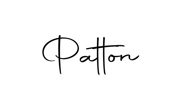 Design your own signature with our free online signature maker. With this signature software, you can create a handwritten (Autography-DOLnW) signature for name Patton. Patton signature style 10 images and pictures png