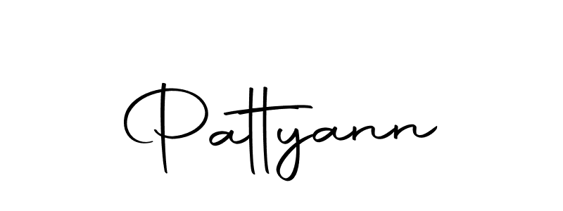 Create a beautiful signature design for name Pattyann. With this signature (Autography-DOLnW) fonts, you can make a handwritten signature for free. Pattyann signature style 10 images and pictures png