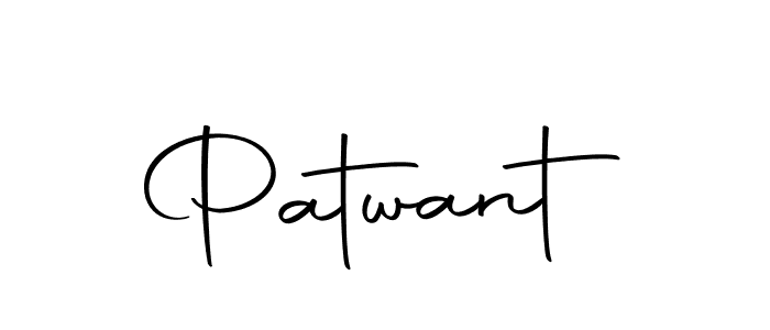 You should practise on your own different ways (Autography-DOLnW) to write your name (Patwant) in signature. don't let someone else do it for you. Patwant signature style 10 images and pictures png