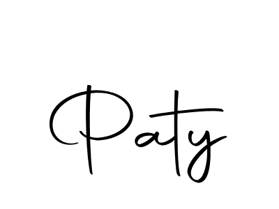 Make a beautiful signature design for name Paty. With this signature (Autography-DOLnW) style, you can create a handwritten signature for free. Paty signature style 10 images and pictures png