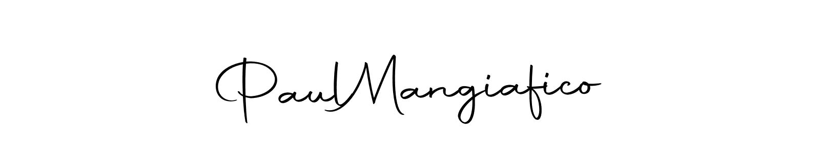 How to make Paul  Mangiafico signature? Autography-DOLnW is a professional autograph style. Create handwritten signature for Paul  Mangiafico name. Paul  Mangiafico signature style 10 images and pictures png