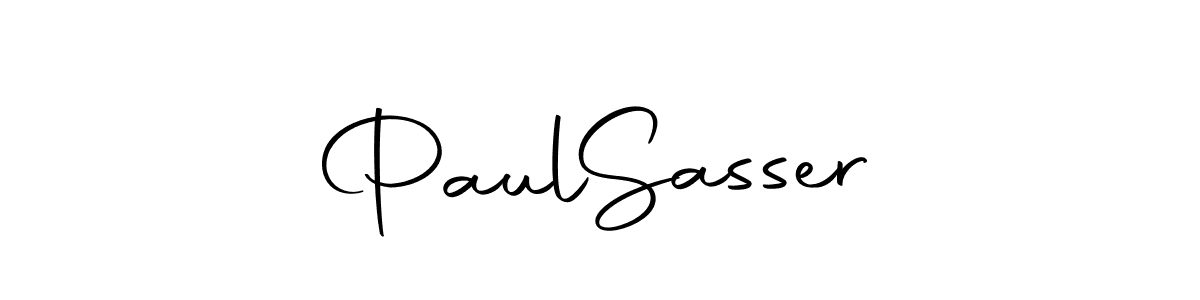 Create a beautiful signature design for name Paul  Sasser. With this signature (Autography-DOLnW) fonts, you can make a handwritten signature for free. Paul  Sasser signature style 10 images and pictures png