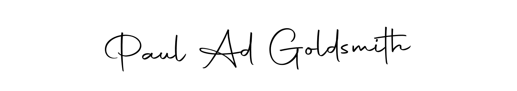 Use a signature maker to create a handwritten signature online. With this signature software, you can design (Autography-DOLnW) your own signature for name Paul Ad Goldsmith. Paul Ad Goldsmith signature style 10 images and pictures png