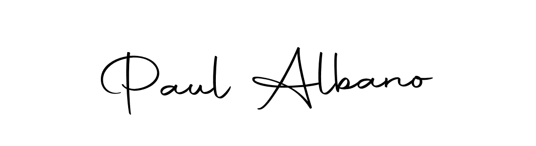 You should practise on your own different ways (Autography-DOLnW) to write your name (Paul Albano) in signature. don't let someone else do it for you. Paul Albano signature style 10 images and pictures png