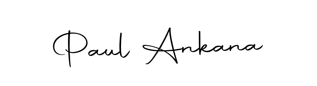 You should practise on your own different ways (Autography-DOLnW) to write your name (Paul Ankana) in signature. don't let someone else do it for you. Paul Ankana signature style 10 images and pictures png