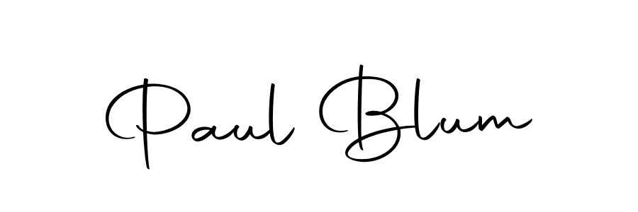 How to make Paul Blum signature? Autography-DOLnW is a professional autograph style. Create handwritten signature for Paul Blum name. Paul Blum signature style 10 images and pictures png