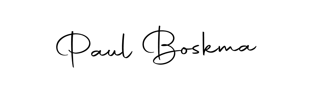 Make a beautiful signature design for name Paul Boskma. Use this online signature maker to create a handwritten signature for free. Paul Boskma signature style 10 images and pictures png