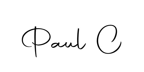 The best way (Autography-DOLnW) to make a short signature is to pick only two or three words in your name. The name Paul C include a total of six letters. For converting this name. Paul C signature style 10 images and pictures png