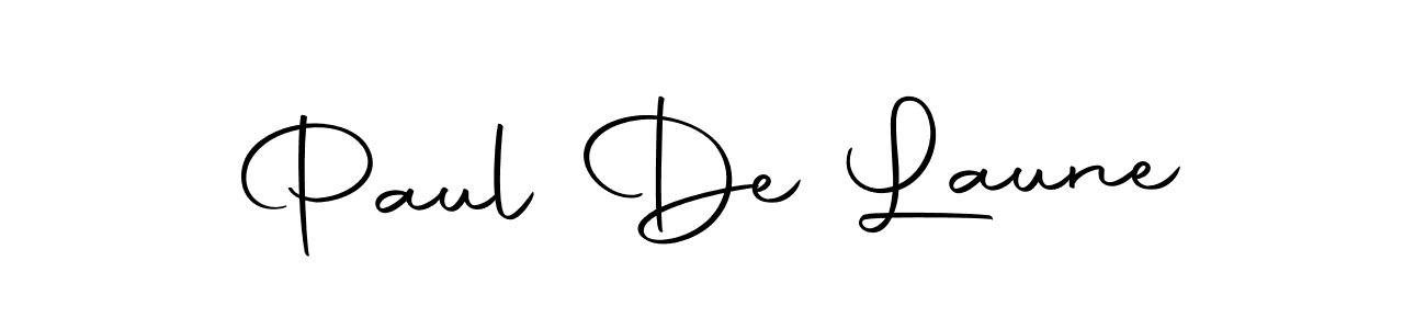 Design your own signature with our free online signature maker. With this signature software, you can create a handwritten (Autography-DOLnW) signature for name Paul De Laune. Paul De Laune signature style 10 images and pictures png