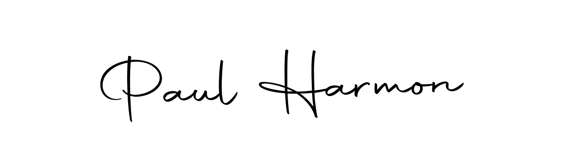 Use a signature maker to create a handwritten signature online. With this signature software, you can design (Autography-DOLnW) your own signature for name Paul Harmon. Paul Harmon signature style 10 images and pictures png