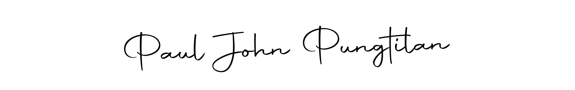 Paul John Pungtilan stylish signature style. Best Handwritten Sign (Autography-DOLnW) for my name. Handwritten Signature Collection Ideas for my name Paul John Pungtilan. Paul John Pungtilan signature style 10 images and pictures png