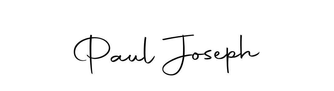 Design your own signature with our free online signature maker. With this signature software, you can create a handwritten (Autography-DOLnW) signature for name Paul Joseph. Paul Joseph signature style 10 images and pictures png
