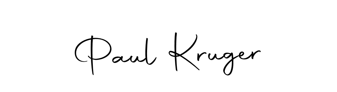 Create a beautiful signature design for name Paul Kruger. With this signature (Autography-DOLnW) fonts, you can make a handwritten signature for free. Paul Kruger signature style 10 images and pictures png