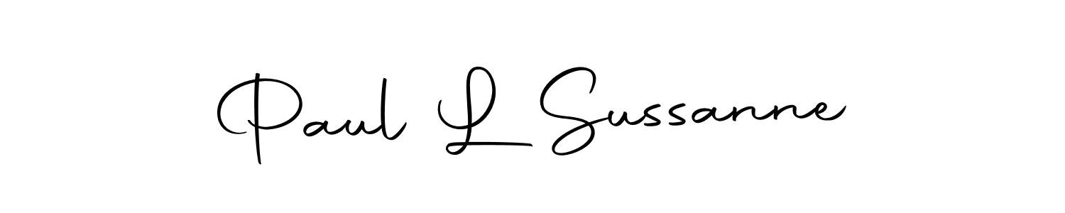 Once you've used our free online signature maker to create your best signature Autography-DOLnW style, it's time to enjoy all of the benefits that Paul L Sussanne name signing documents. Paul L Sussanne signature style 10 images and pictures png