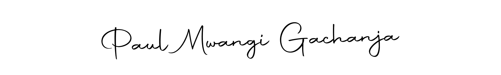 Make a short Paul Mwangi Gachanja signature style. Manage your documents anywhere anytime using Autography-DOLnW. Create and add eSignatures, submit forms, share and send files easily. Paul Mwangi Gachanja signature style 10 images and pictures png