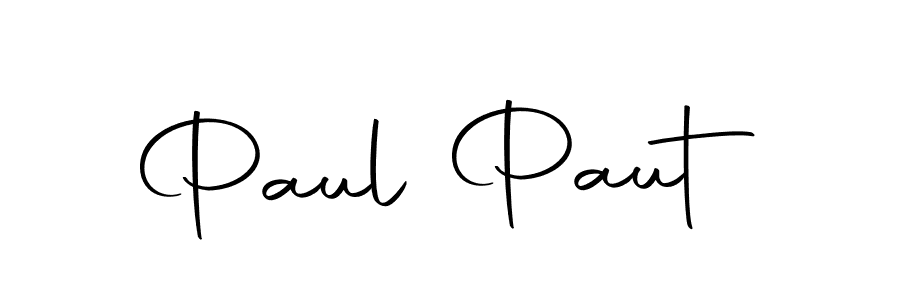 Use a signature maker to create a handwritten signature online. With this signature software, you can design (Autography-DOLnW) your own signature for name Paul Paut. Paul Paut signature style 10 images and pictures png