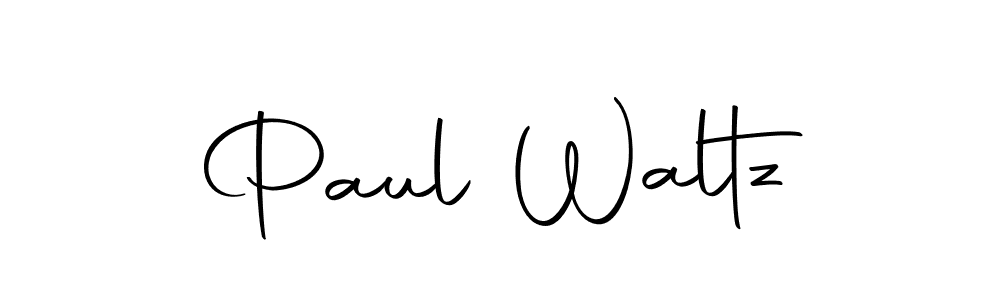 The best way (Autography-DOLnW) to make a short signature is to pick only two or three words in your name. The name Paul Waltz include a total of six letters. For converting this name. Paul Waltz signature style 10 images and pictures png