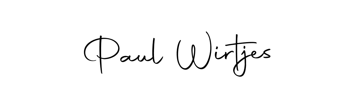 Design your own signature with our free online signature maker. With this signature software, you can create a handwritten (Autography-DOLnW) signature for name Paul Wirtjes. Paul Wirtjes signature style 10 images and pictures png