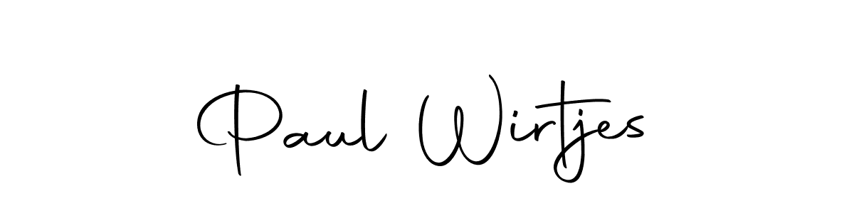 Design your own signature with our free online signature maker. With this signature software, you can create a handwritten (Autography-DOLnW) signature for name Paul Wirtjes. Paul Wirtjes signature style 10 images and pictures png