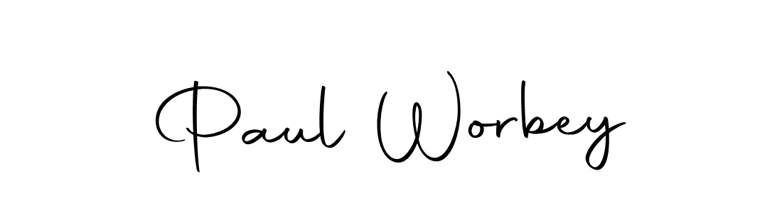 Make a beautiful signature design for name Paul Worbey. With this signature (Autography-DOLnW) style, you can create a handwritten signature for free. Paul Worbey signature style 10 images and pictures png