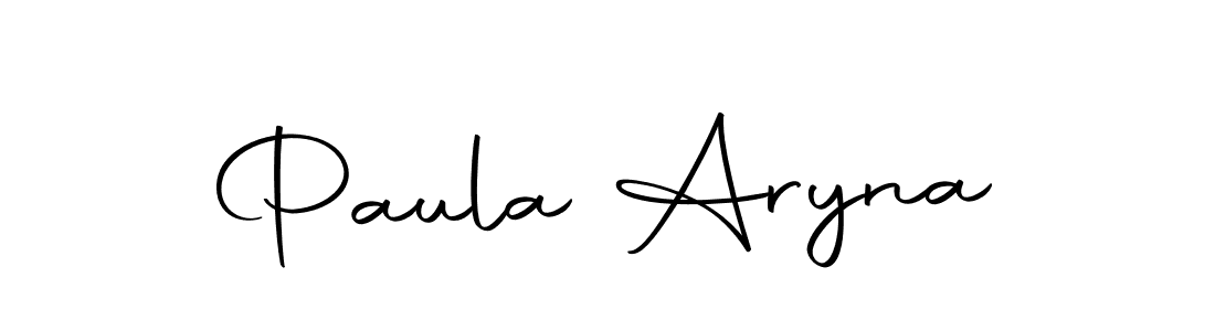 How to make Paula Aryna signature? Autography-DOLnW is a professional autograph style. Create handwritten signature for Paula Aryna name. Paula Aryna signature style 10 images and pictures png
