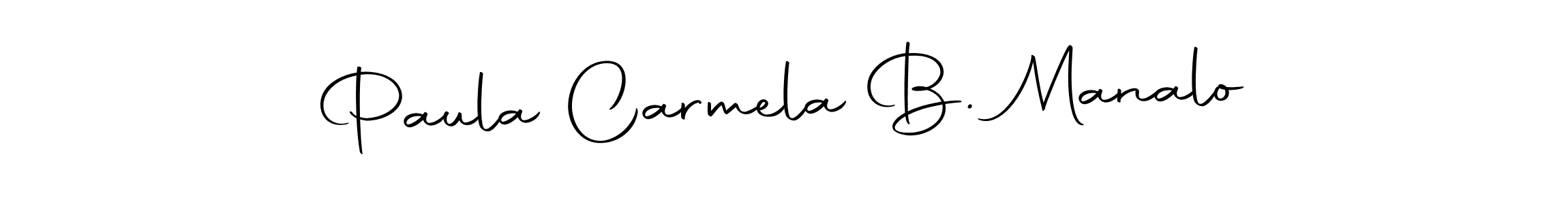 if you are searching for the best signature style for your name Paula Carmela B. Manalo. so please give up your signature search. here we have designed multiple signature styles  using Autography-DOLnW. Paula Carmela B. Manalo signature style 10 images and pictures png