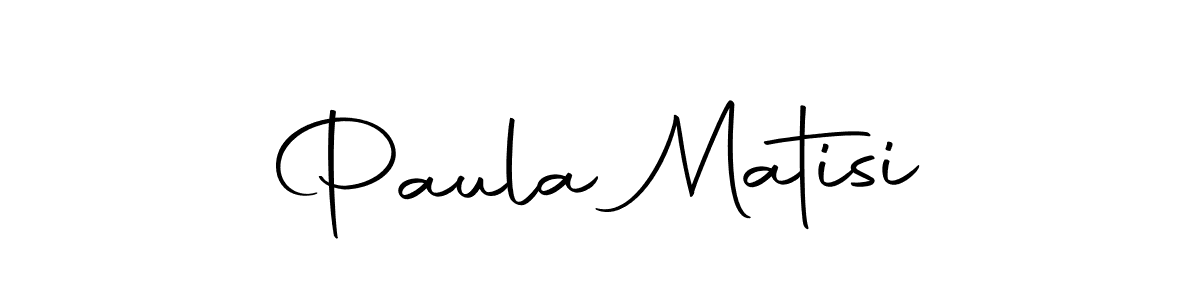 Make a beautiful signature design for name Paula Matisi. With this signature (Autography-DOLnW) style, you can create a handwritten signature for free. Paula Matisi signature style 10 images and pictures png