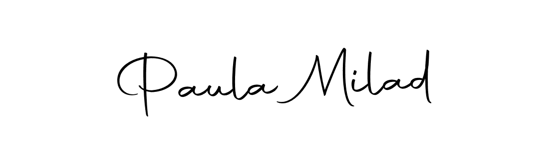 if you are searching for the best signature style for your name Paula Milad. so please give up your signature search. here we have designed multiple signature styles  using Autography-DOLnW. Paula Milad signature style 10 images and pictures png