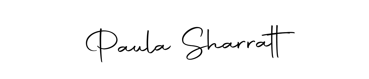 Create a beautiful signature design for name Paula Sharratt. With this signature (Autography-DOLnW) fonts, you can make a handwritten signature for free. Paula Sharratt signature style 10 images and pictures png