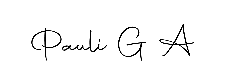 You can use this online signature creator to create a handwritten signature for the name Pauli G A. This is the best online autograph maker. Pauli G A signature style 10 images and pictures png