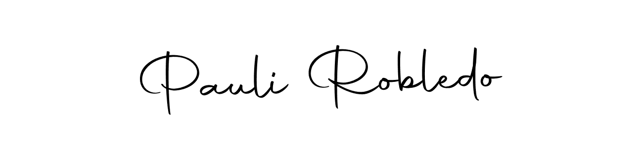 How to make Pauli Robledo signature? Autography-DOLnW is a professional autograph style. Create handwritten signature for Pauli Robledo name. Pauli Robledo signature style 10 images and pictures png