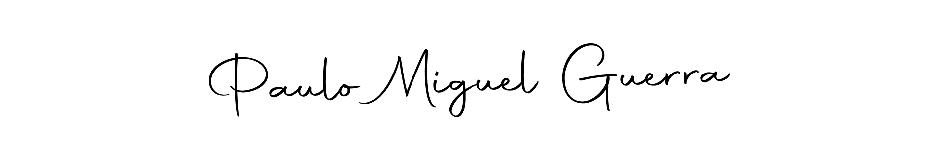 The best way (Autography-DOLnW) to make a short signature is to pick only two or three words in your name. The name Paulo Miguel Guerra include a total of six letters. For converting this name. Paulo Miguel Guerra signature style 10 images and pictures png