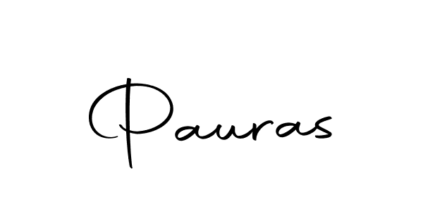 Make a beautiful signature design for name Pauras. With this signature (Autography-DOLnW) style, you can create a handwritten signature for free. Pauras signature style 10 images and pictures png