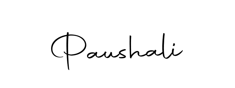 Make a beautiful signature design for name Paushali. With this signature (Autography-DOLnW) style, you can create a handwritten signature for free. Paushali signature style 10 images and pictures png