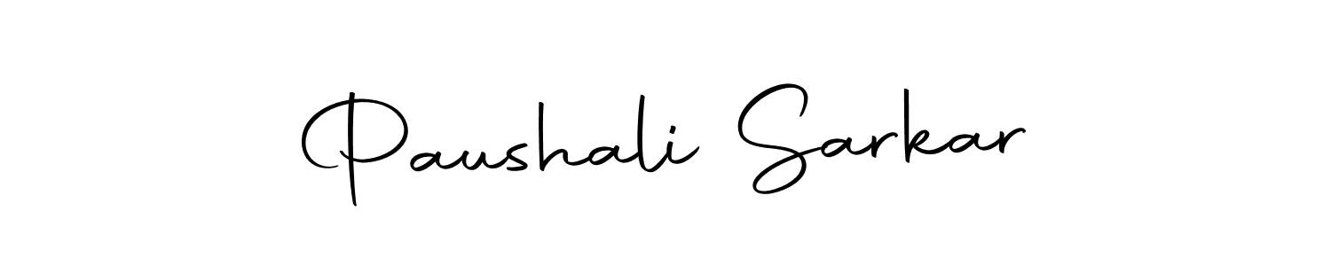 Make a beautiful signature design for name Paushali Sarkar. Use this online signature maker to create a handwritten signature for free. Paushali Sarkar signature style 10 images and pictures png