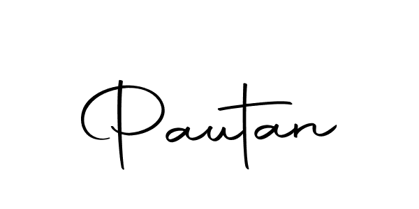 How to make Pautan name signature. Use Autography-DOLnW style for creating short signs online. This is the latest handwritten sign. Pautan signature style 10 images and pictures png