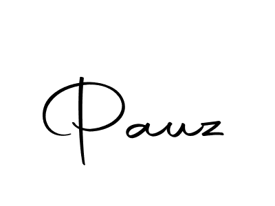 Make a short Pauz signature style. Manage your documents anywhere anytime using Autography-DOLnW. Create and add eSignatures, submit forms, share and send files easily. Pauz signature style 10 images and pictures png