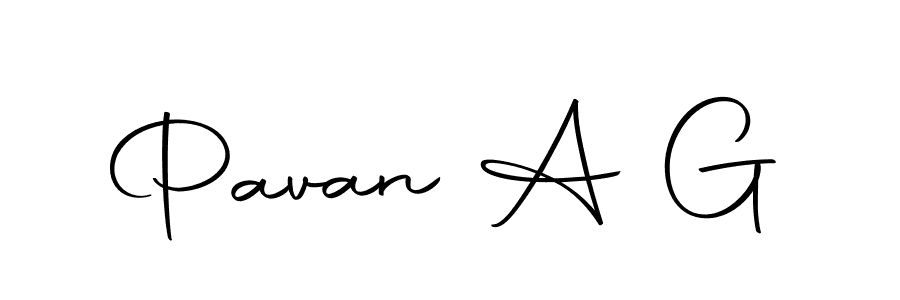 Also we have Pavan A G name is the best signature style. Create professional handwritten signature collection using Autography-DOLnW autograph style. Pavan A G signature style 10 images and pictures png