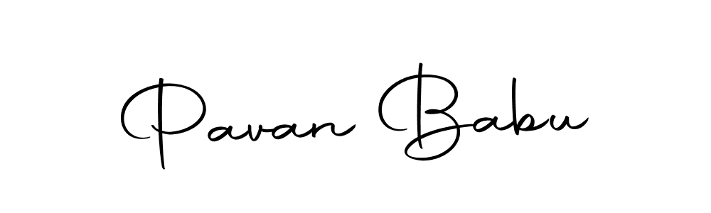 Design your own signature with our free online signature maker. With this signature software, you can create a handwritten (Autography-DOLnW) signature for name Pavan Babu. Pavan Babu signature style 10 images and pictures png