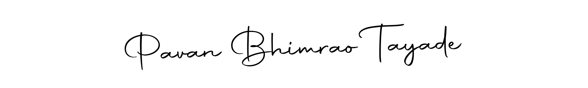 Also we have Pavan Bhimrao Tayade name is the best signature style. Create professional handwritten signature collection using Autography-DOLnW autograph style. Pavan Bhimrao Tayade signature style 10 images and pictures png