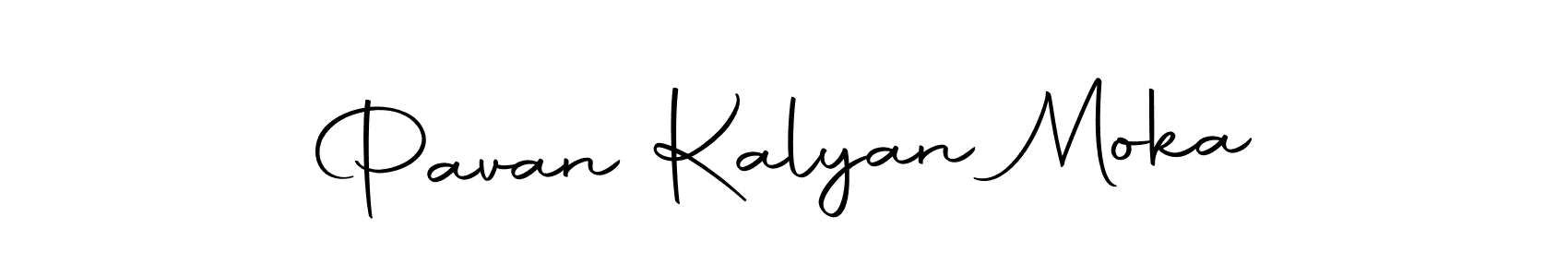 How to make Pavan Kalyan Moka name signature. Use Autography-DOLnW style for creating short signs online. This is the latest handwritten sign. Pavan Kalyan Moka signature style 10 images and pictures png